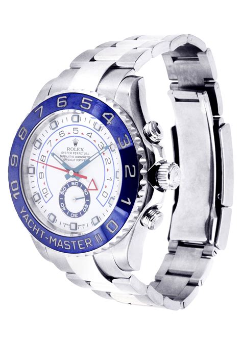 rolex yachtmaster 2 stainless steel|rolex yacht master 2 size.